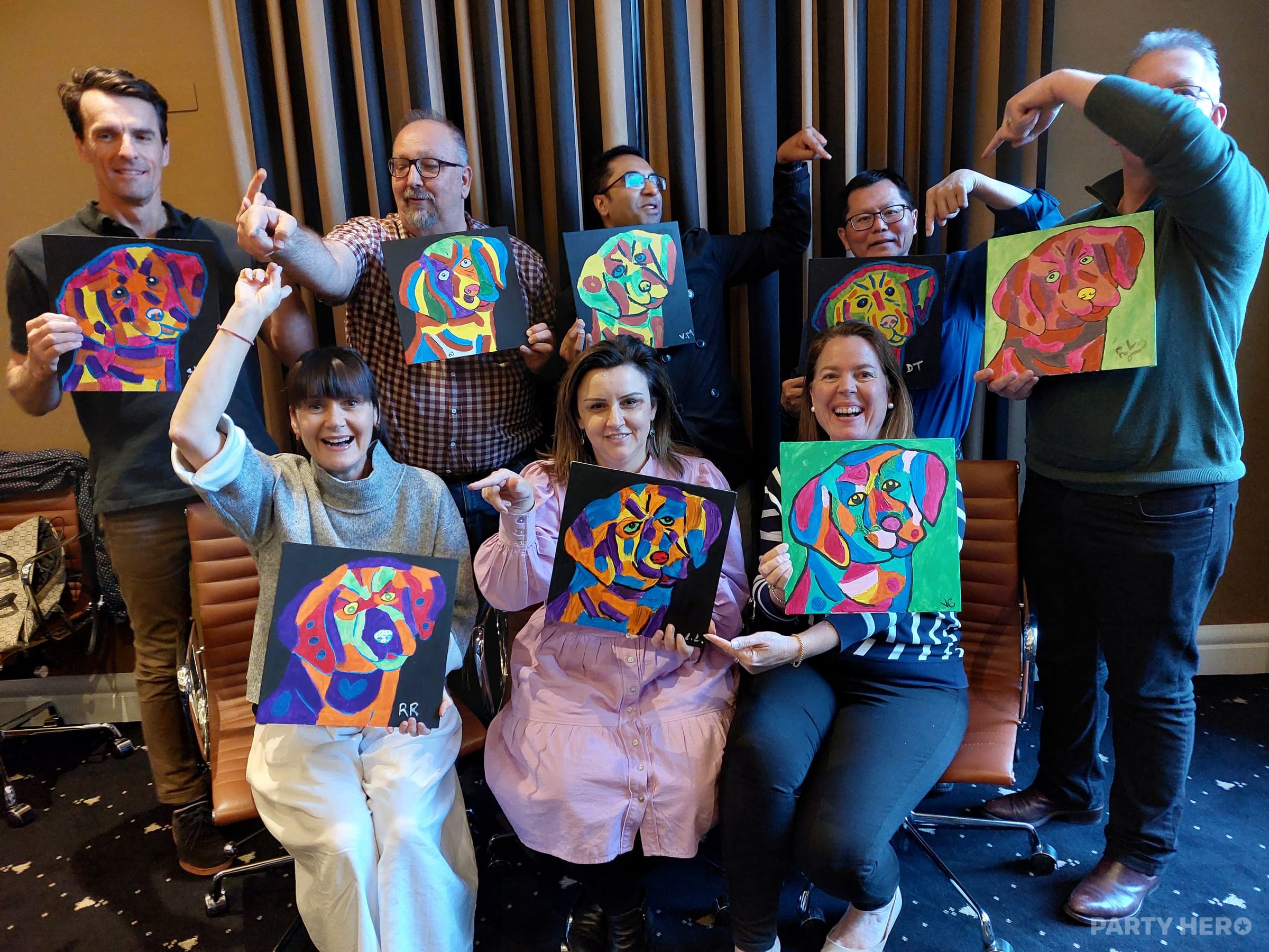 Ladybird Design Creative - paint and sip in the Blue Mountains