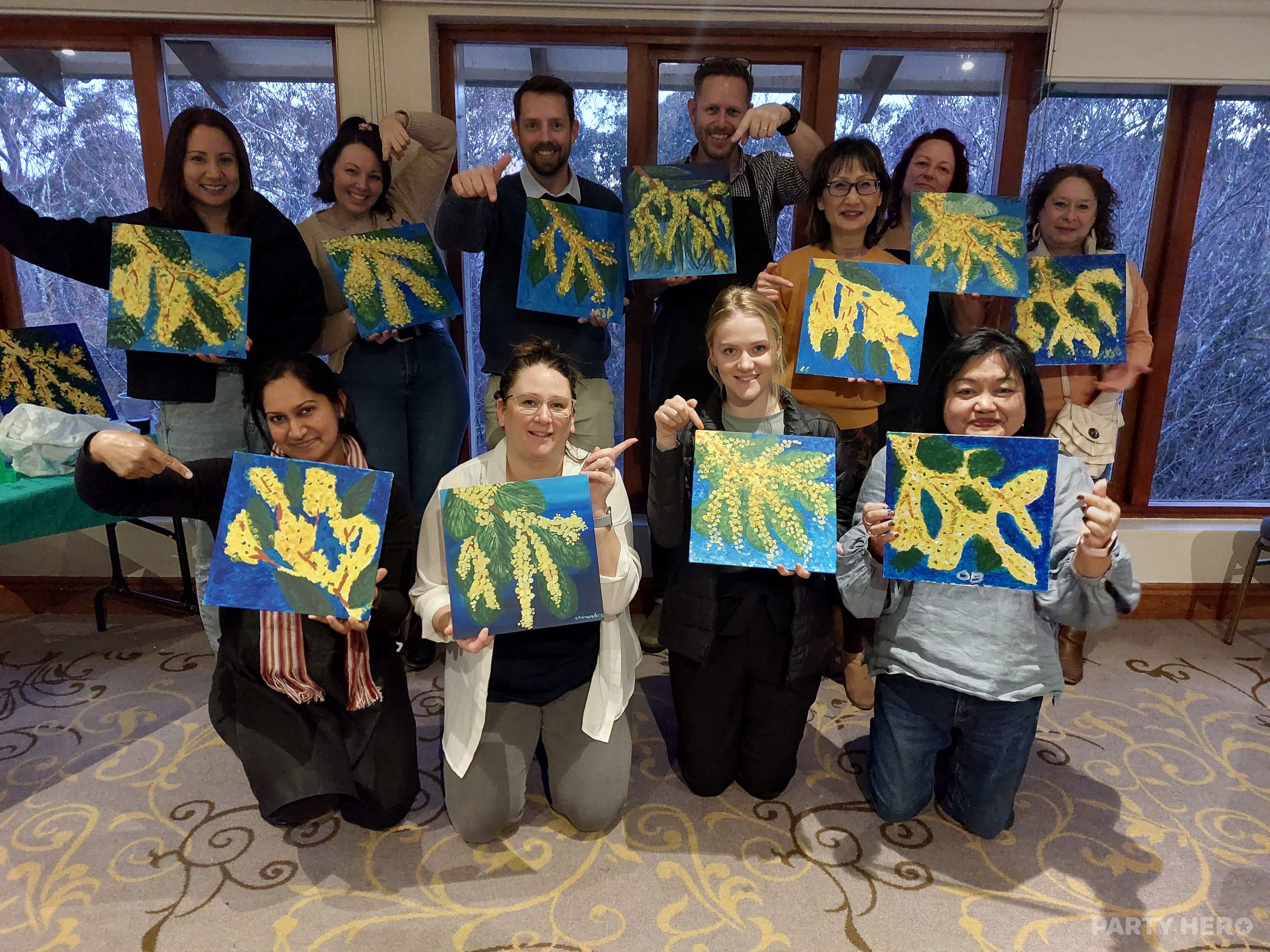 Ladybird Design Creative - paint and sip in the Blue Mountains