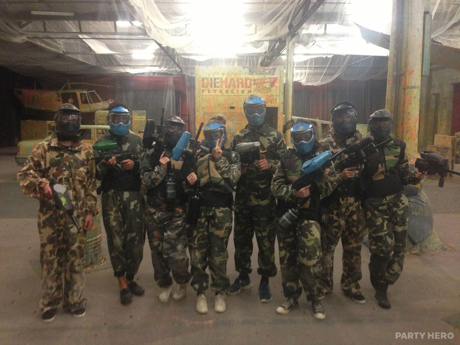 Die Hard Indoor Paintball paintball in Sydney - group bookings