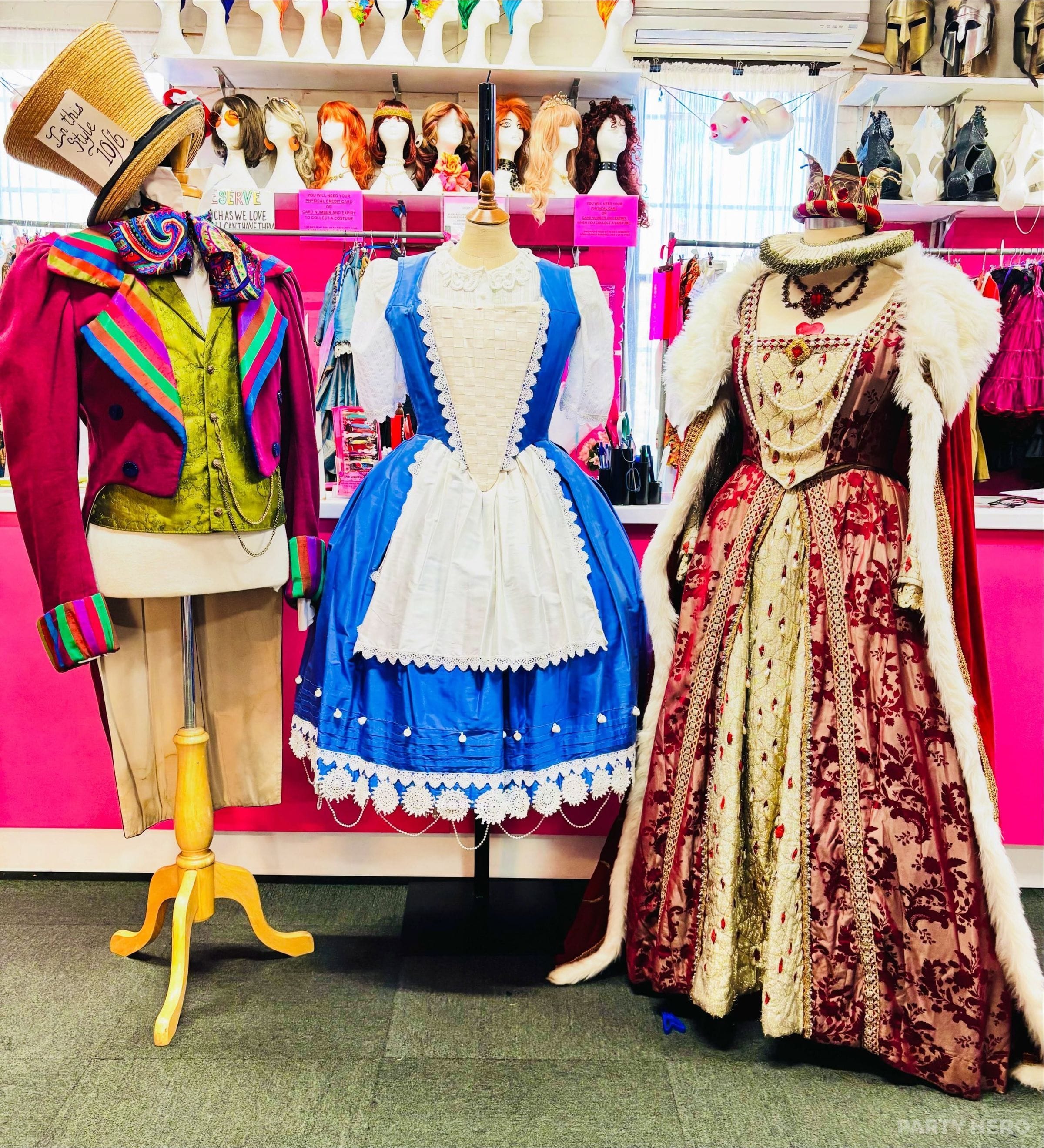 The Wardrobe Costumiers activity in Sydney - group bookings