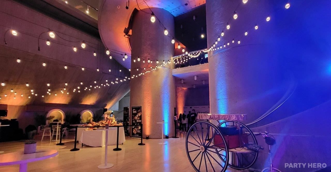 Marble Foyer at Sydney Masonic Centre - party venue hire