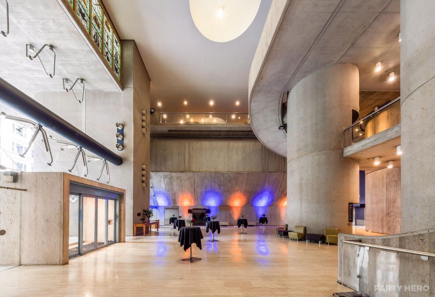 Marble Foyer at Sydney Masonic Centre - party venue hire