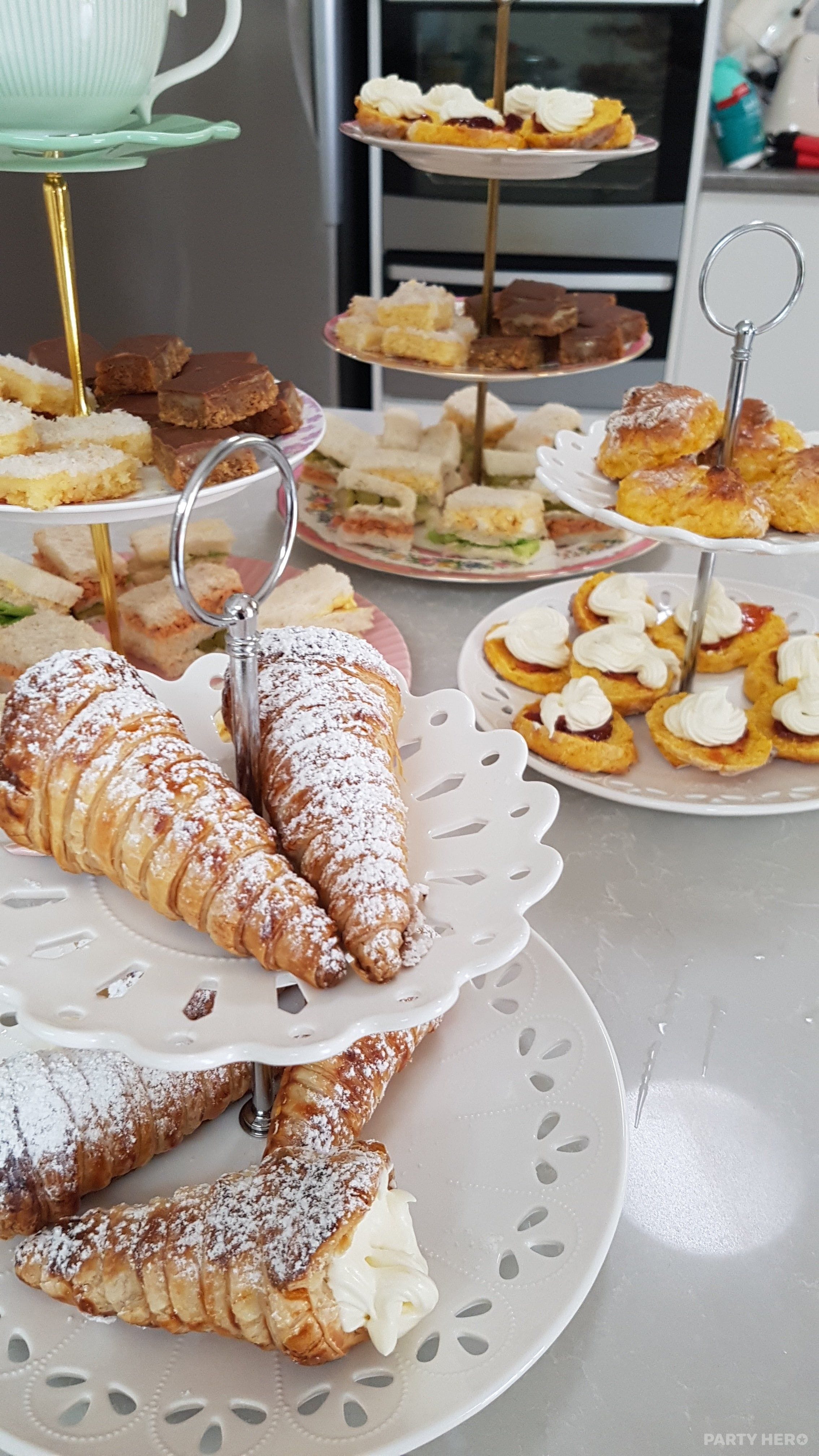 High Tea At Home - catering in Brisbane