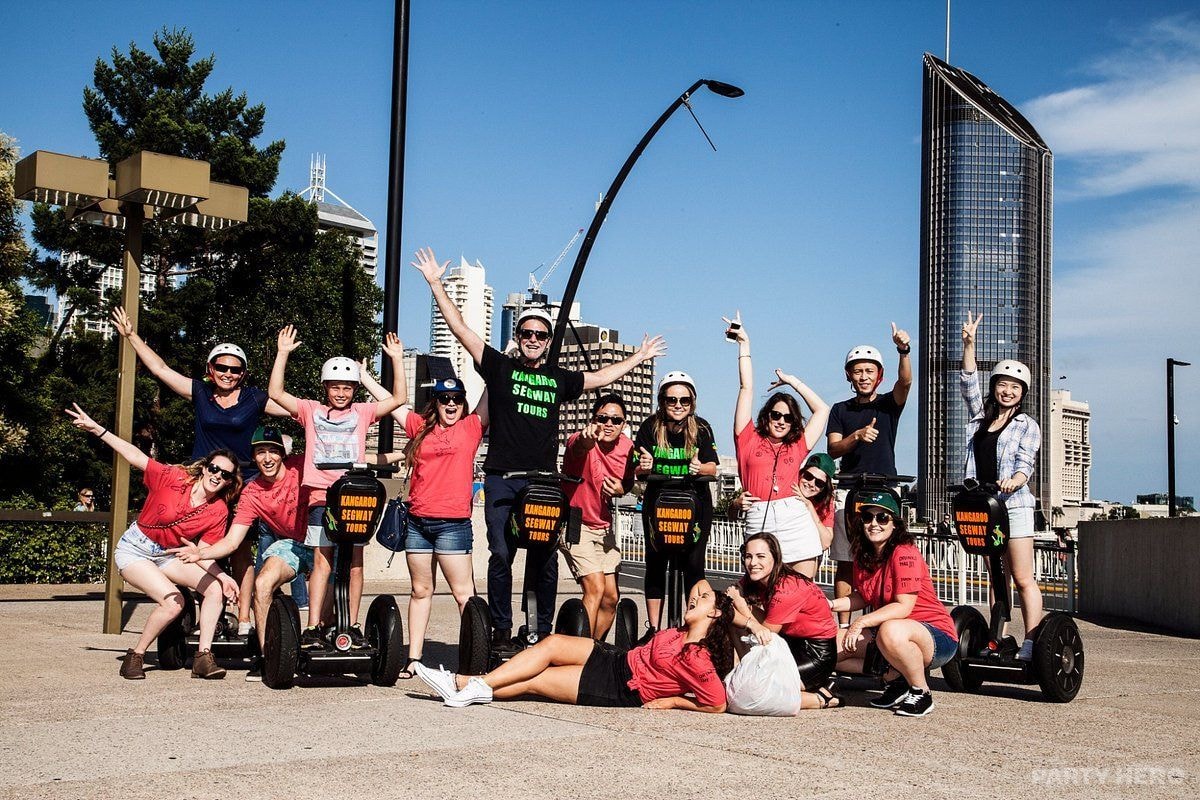 Kangaroo Segway Tours - group activities in Brisbane