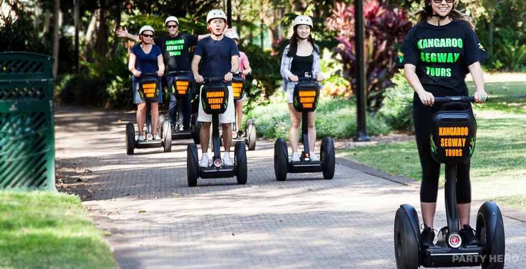 Kangaroo Segway Tours - group activities in Brisbane