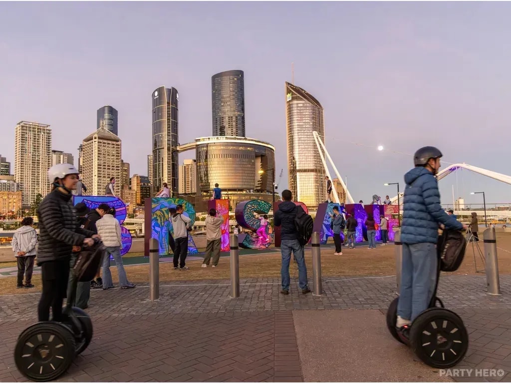 Kangaroo Segway Tours - group activities in Brisbane