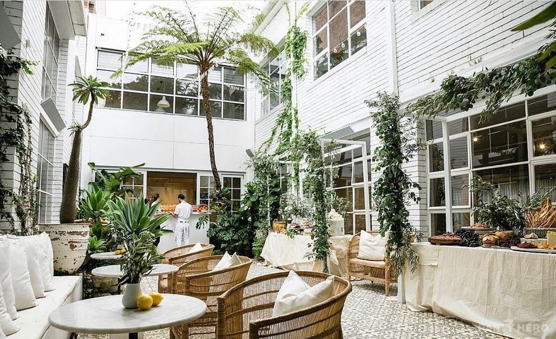 Moroccan Courtyard at La Porte Space - party venue hire