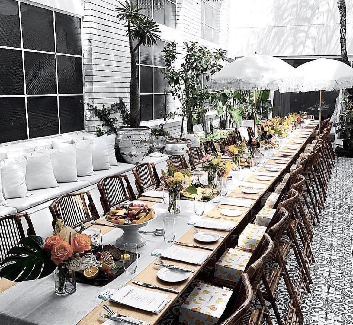 Moroccan Courtyard at La Porte Space - party venue hire