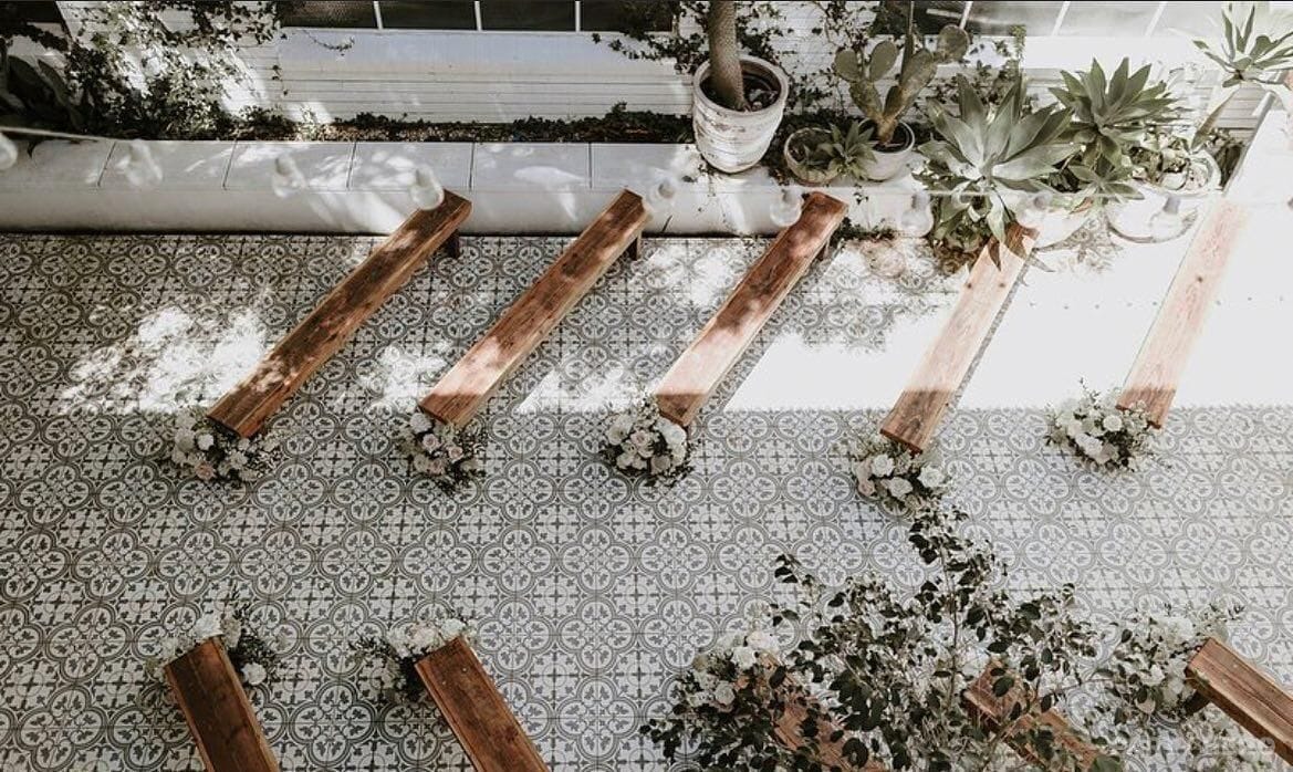 Moroccan Courtyard at La Porte Space - party venue hire