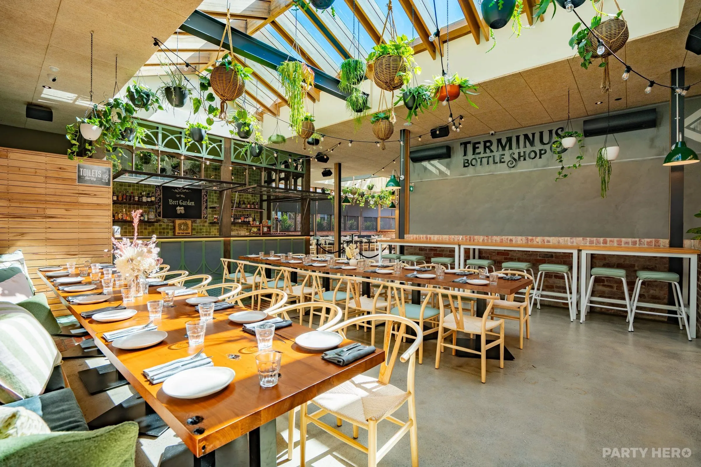 Beer Garden @ The Terminus Hotel