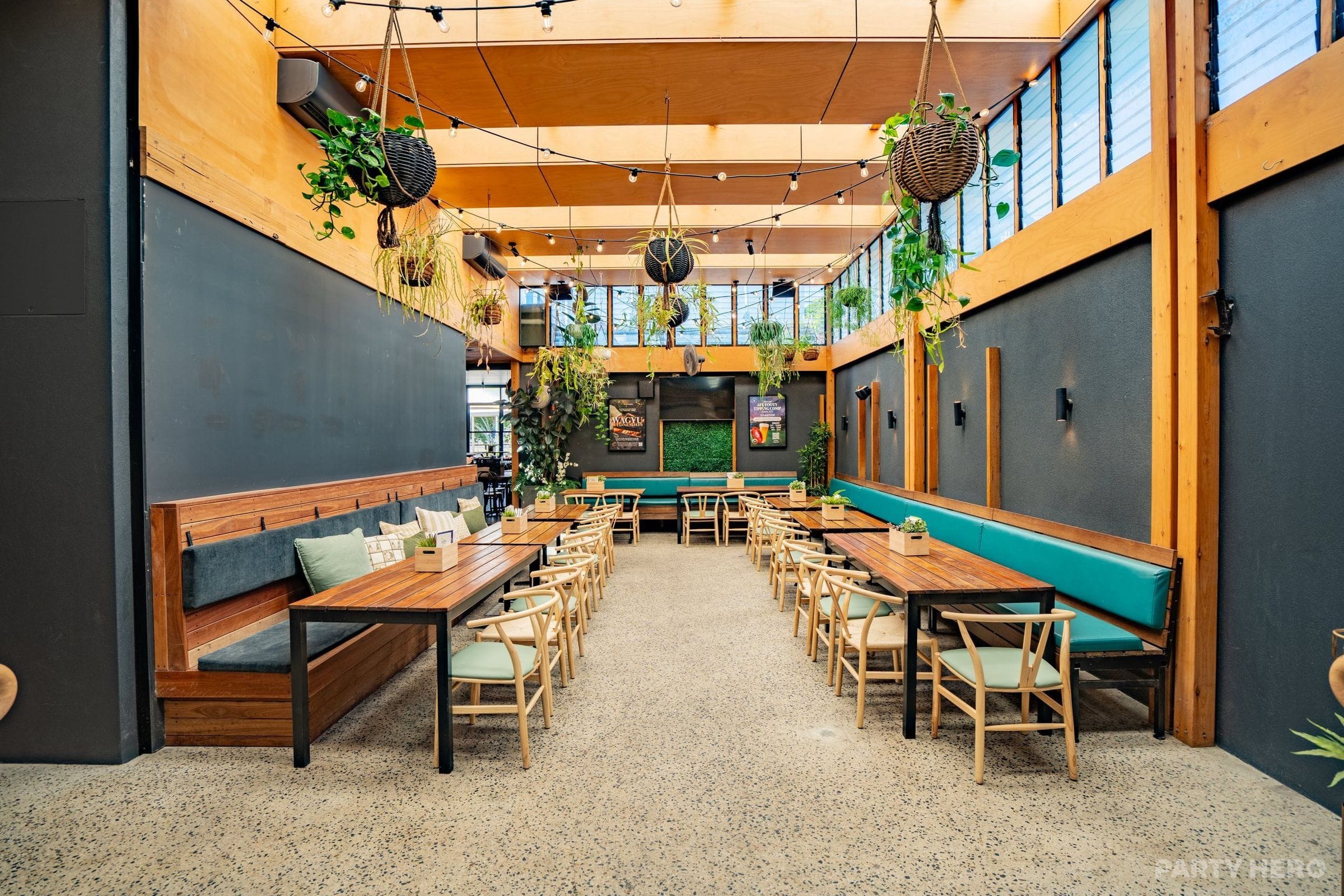 Beer Garden at The Terminus Hotel - party venue in Melbourne