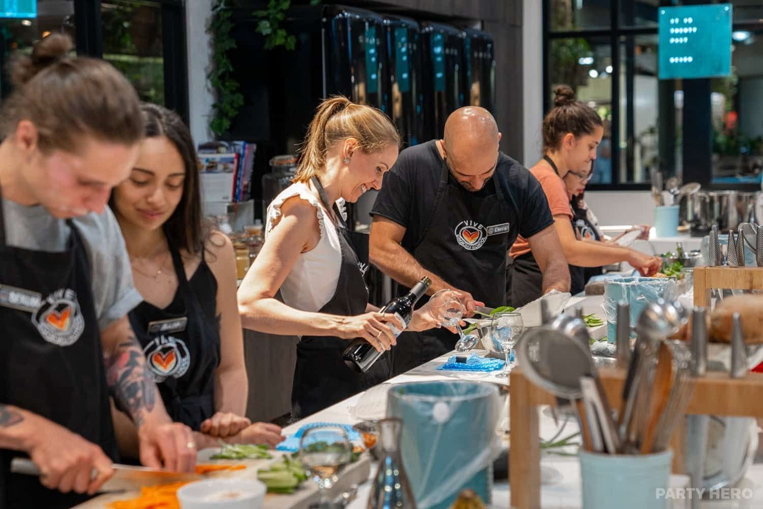VIVE Cooking School cooking classes in Sydney - group bookings