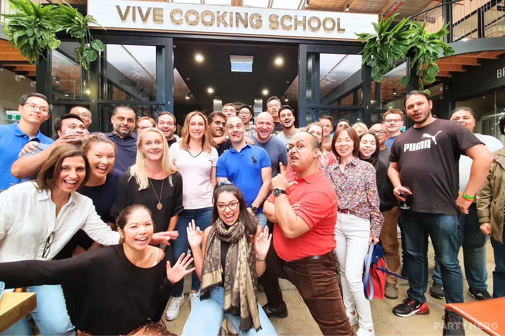 VIVE Cooking School cooking classes in Sydney - group bookings