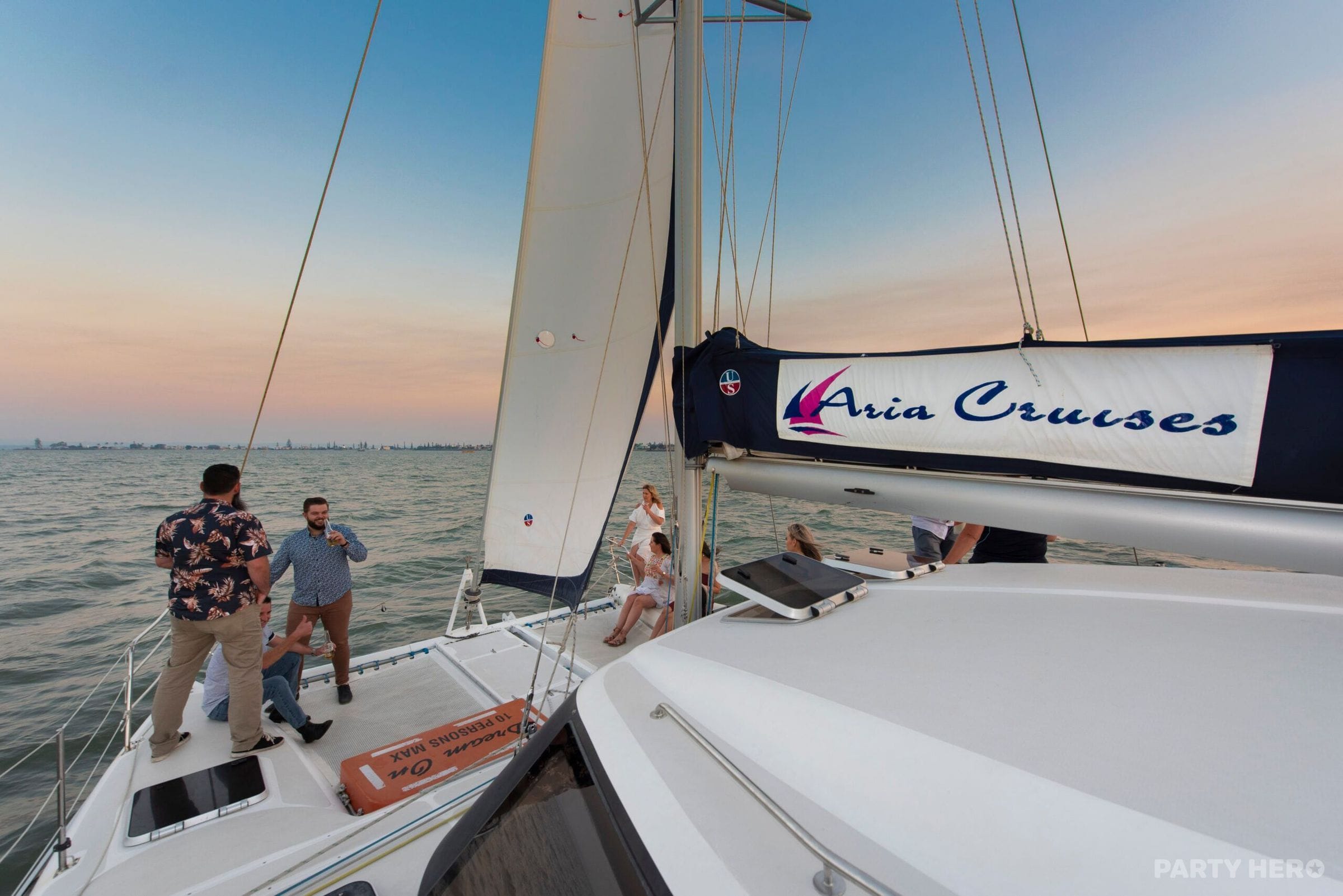 Aria Cruises - private boat charter in Brisbane