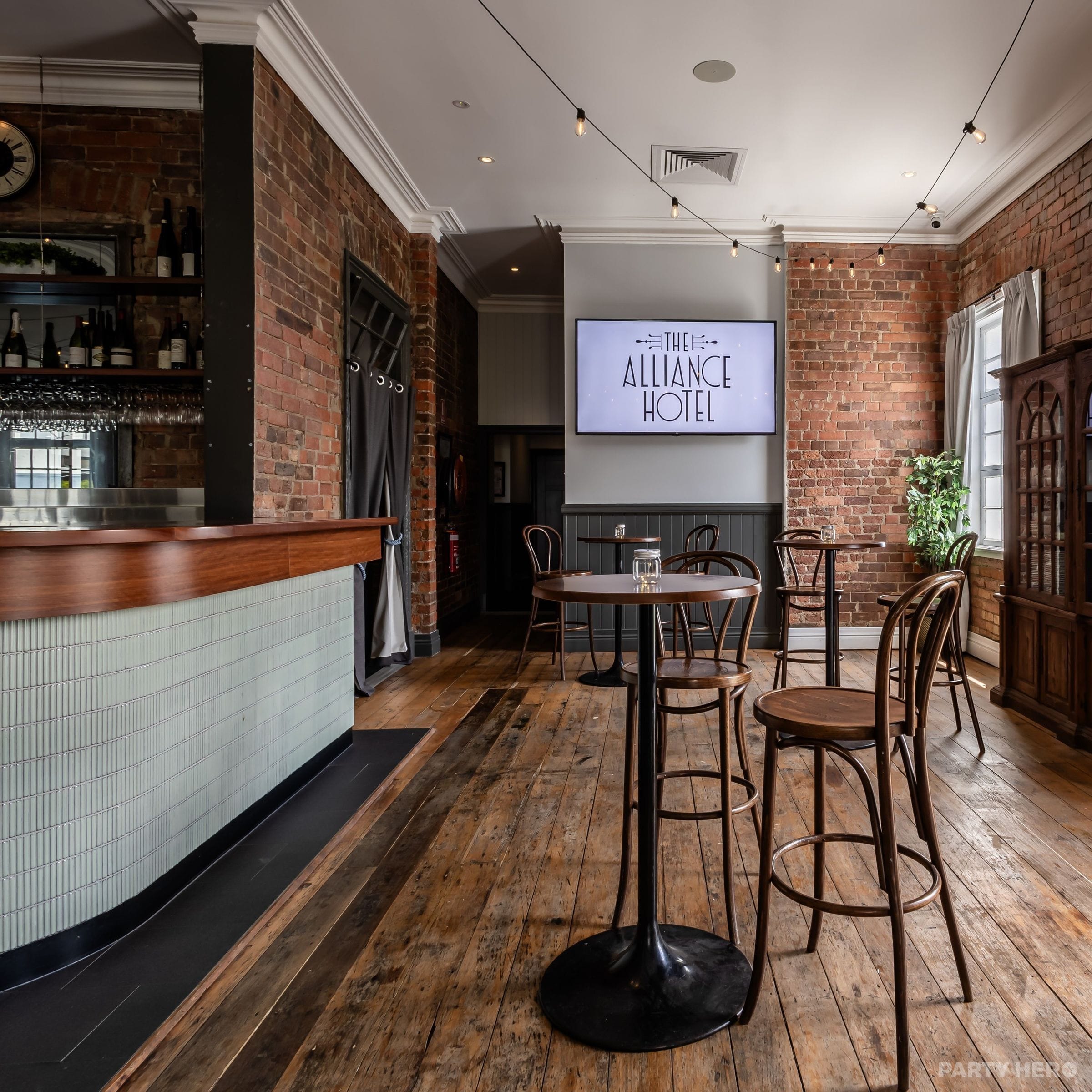 The Leichhardt Room at The Alliance Hotel - party venue in Brisbane