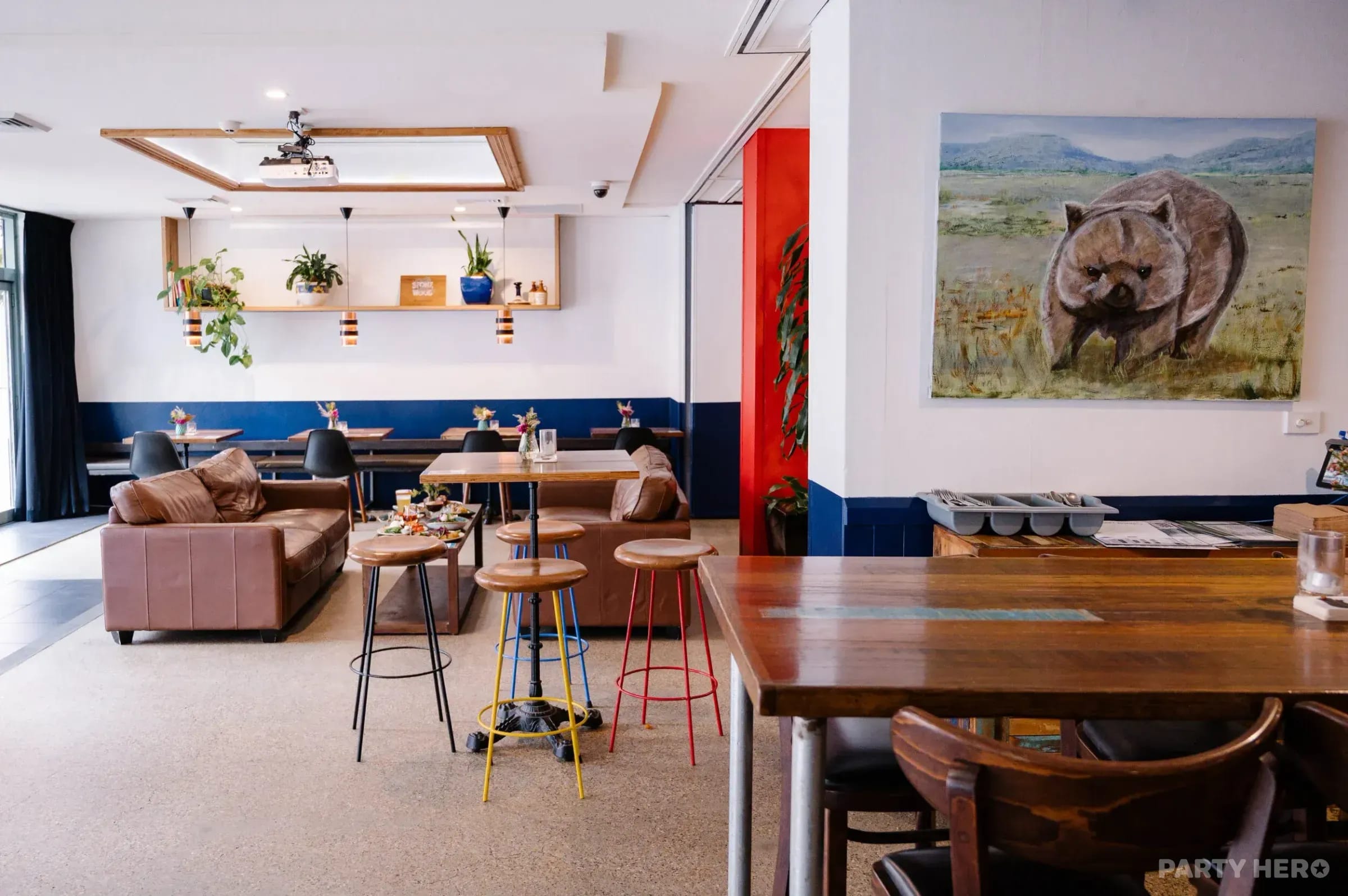 The Happy Wombat - party venue in Newcastle