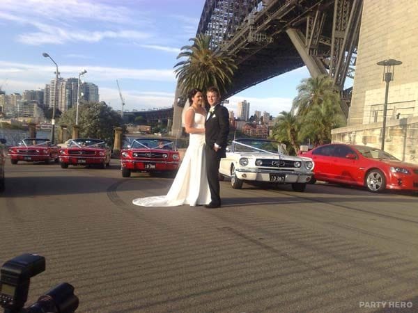 Sydney Mustangs Wedding Cars wedding car hire in Sydney