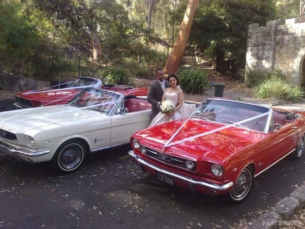 Sydney Mustangs Wedding Cars wedding car hire in Sydney