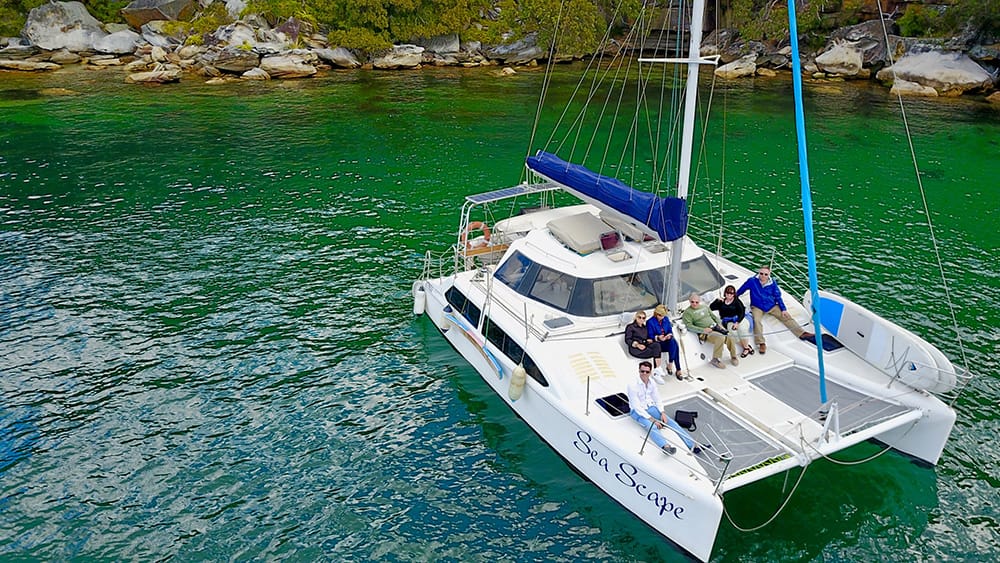 Seascape - Sydney Harbour boat hire