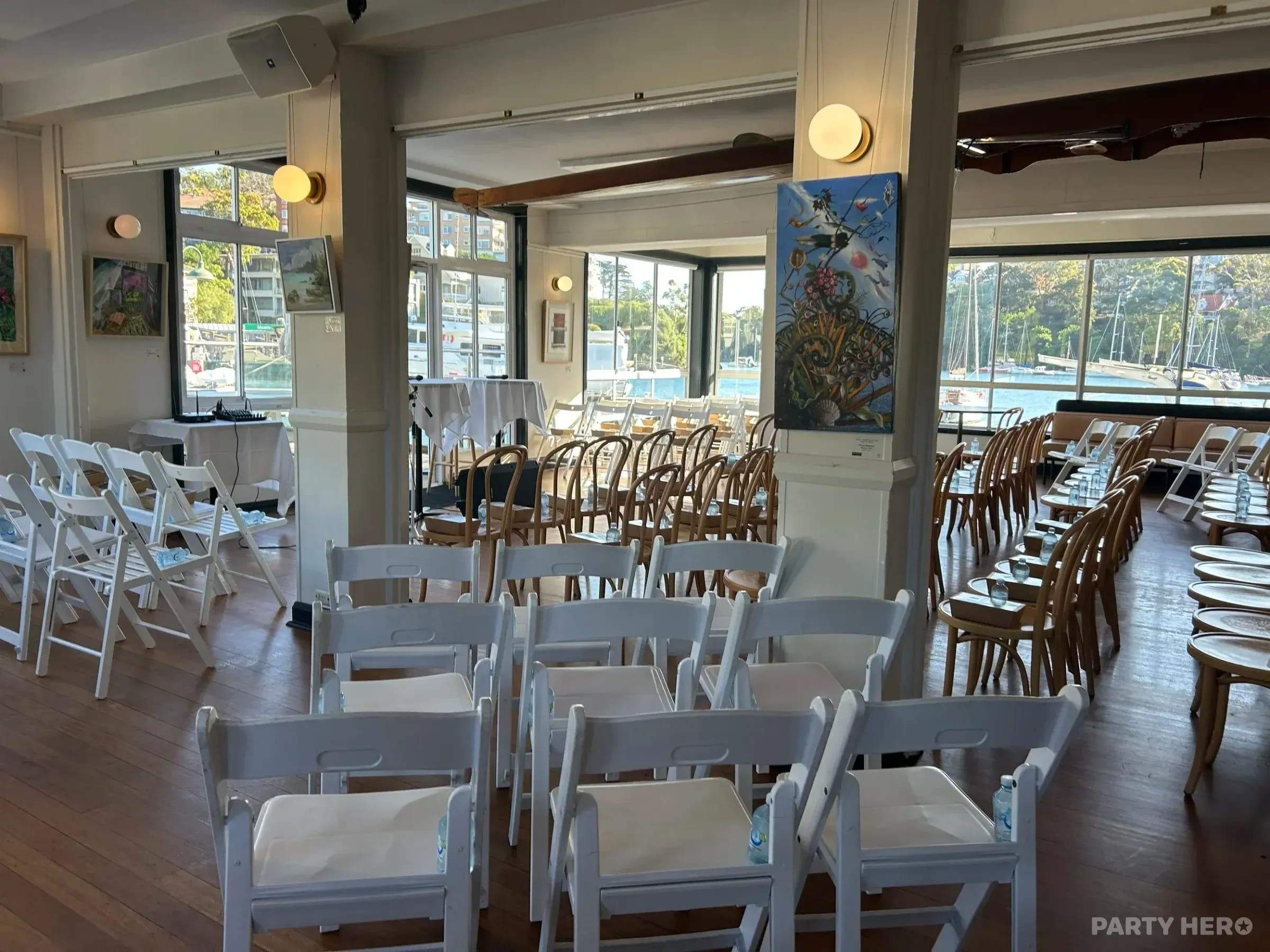 Mosman Rowers - party venue in Sydney