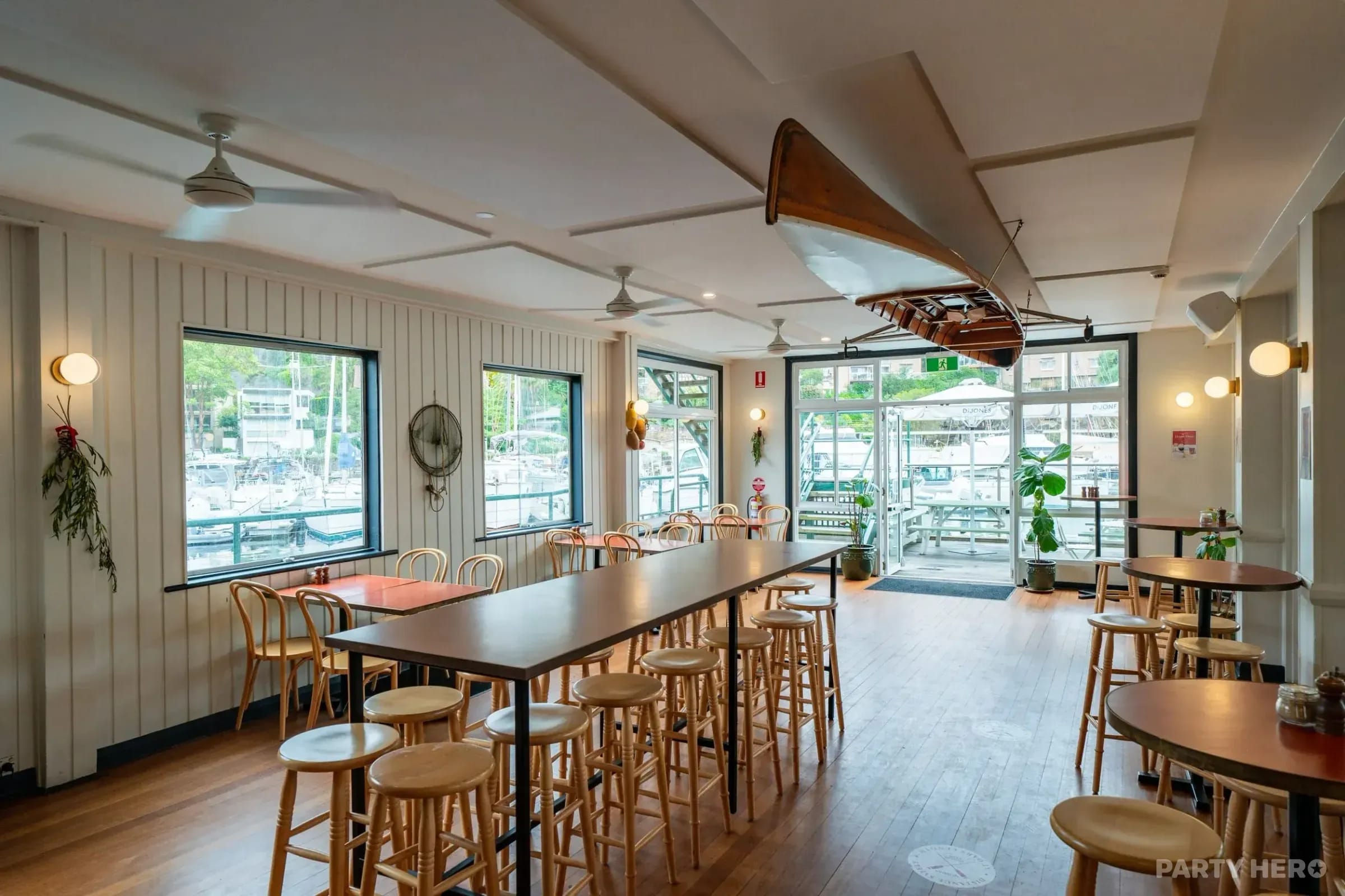 Mosman Rowers - party venue in Sydney