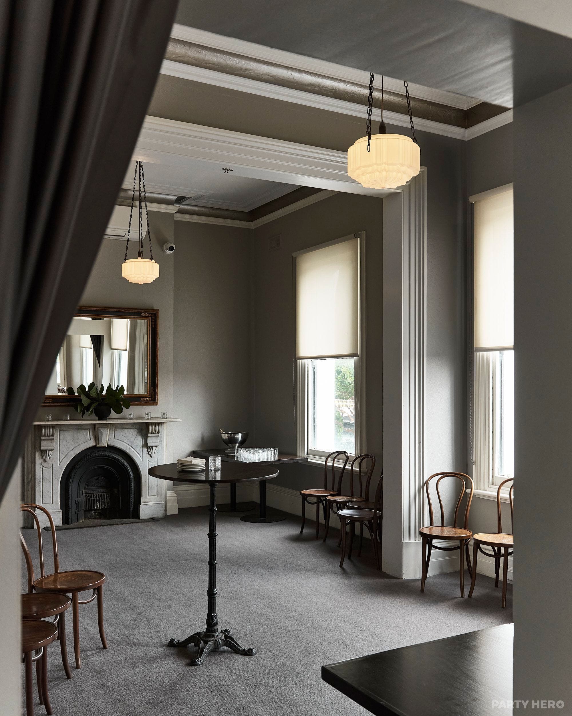 The Coppin Room at The Spread Eagle Hotel - party venue in Melbourne