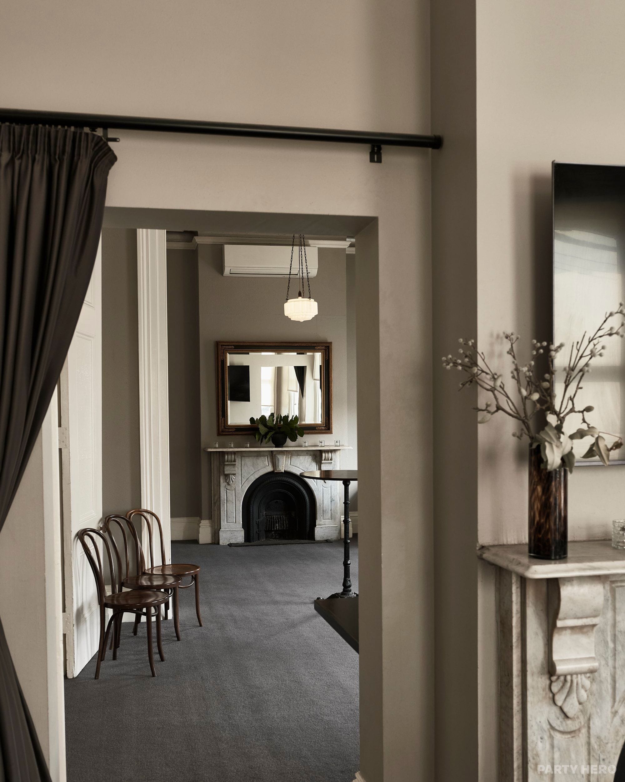 The Coppin Room at The Spread Eagle Hotel - party venue in Melbourne