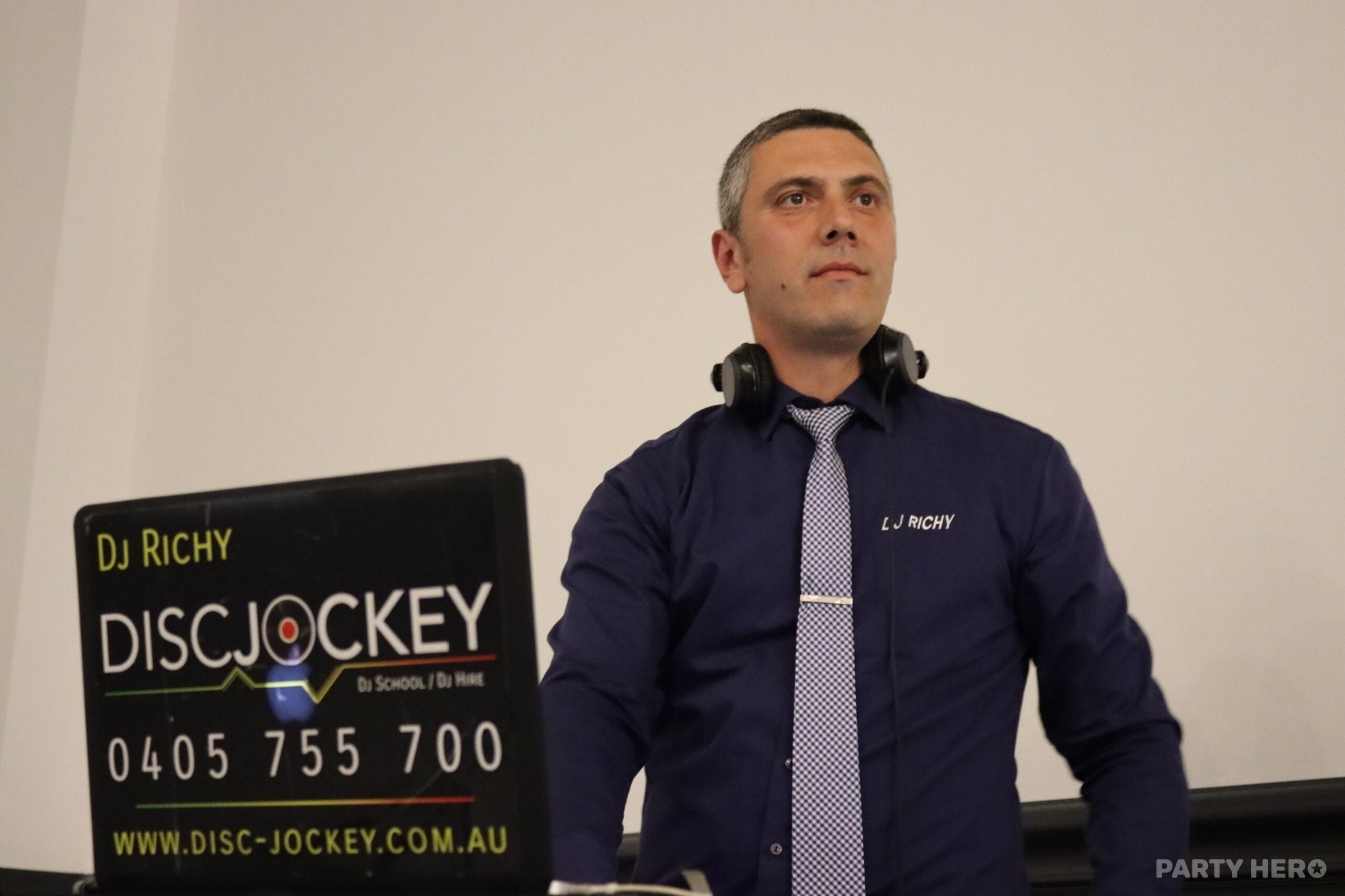 DJ Richy activity in Sydney - group bookings