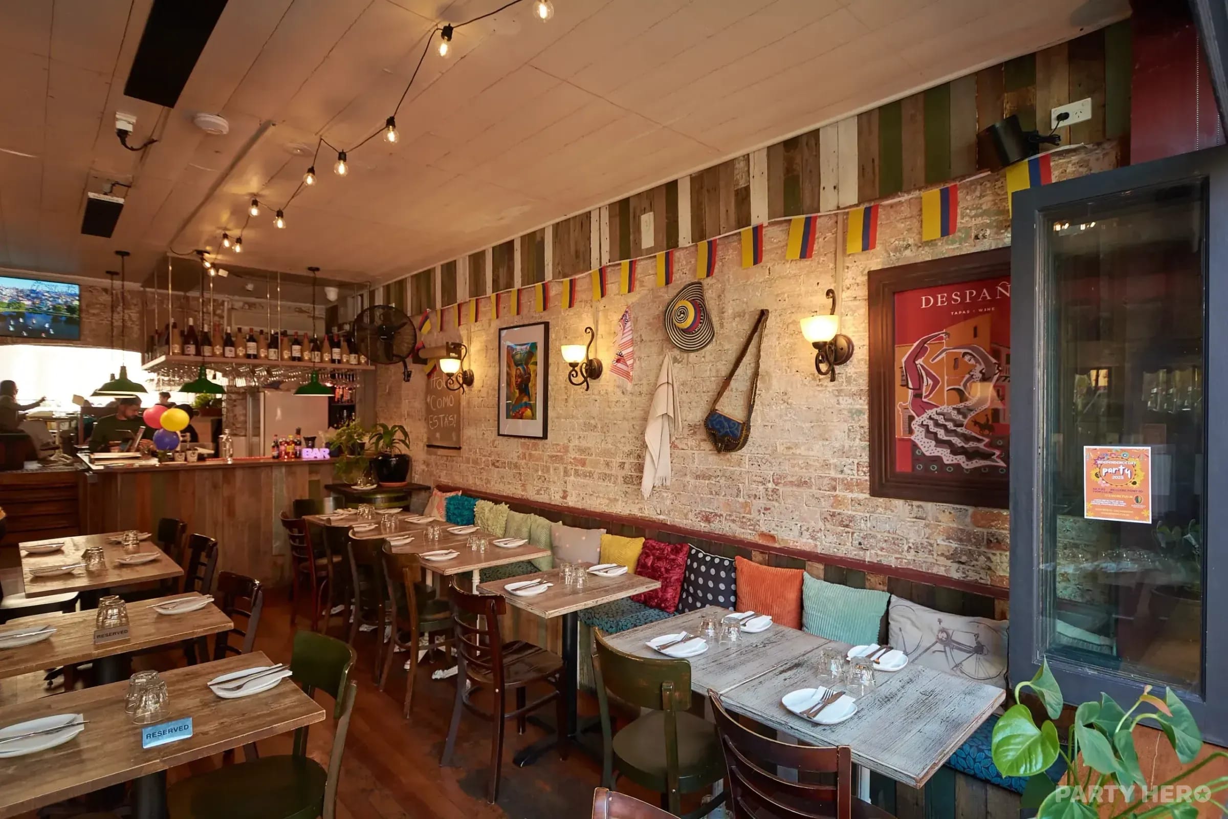 Mestizo Bar and Cuisine - party venue in Sydney