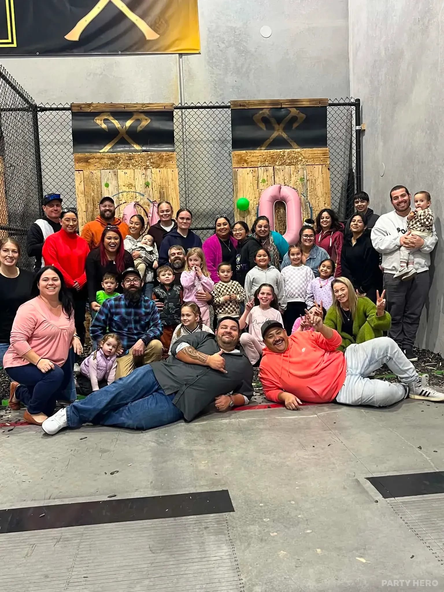 The Blade Den axe throwing in Sydney - group bookings