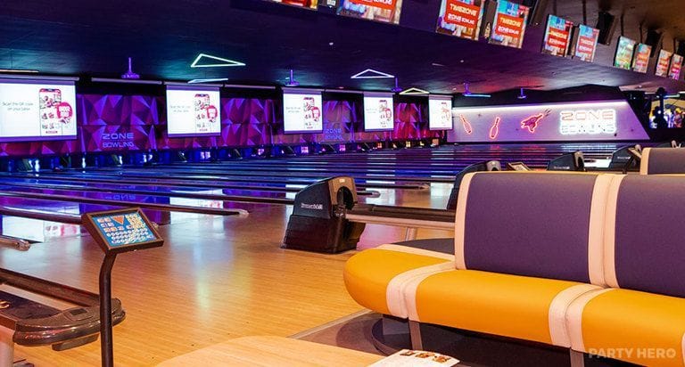 Zone Bowling West HQ bowling in Sydney - group bookings