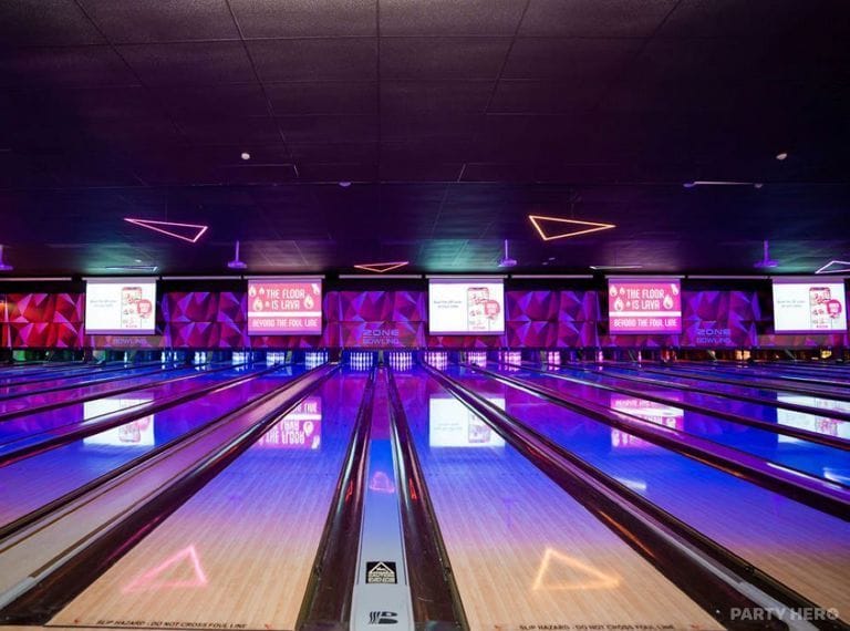Zone Bowling West HQ bowling in Sydney - group bookings