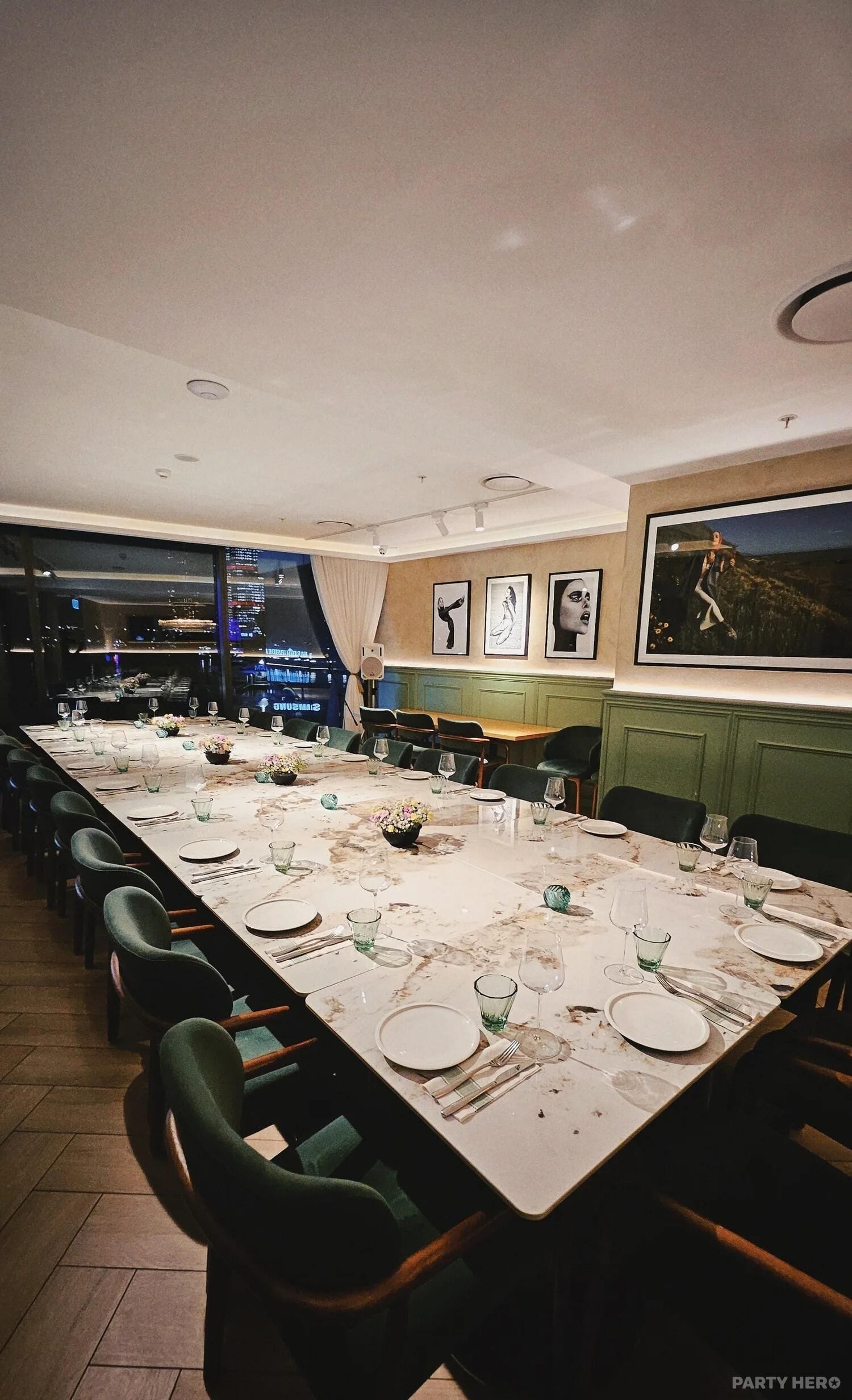 Harbour Room at Vogue Cafe Sydney - party venue hire