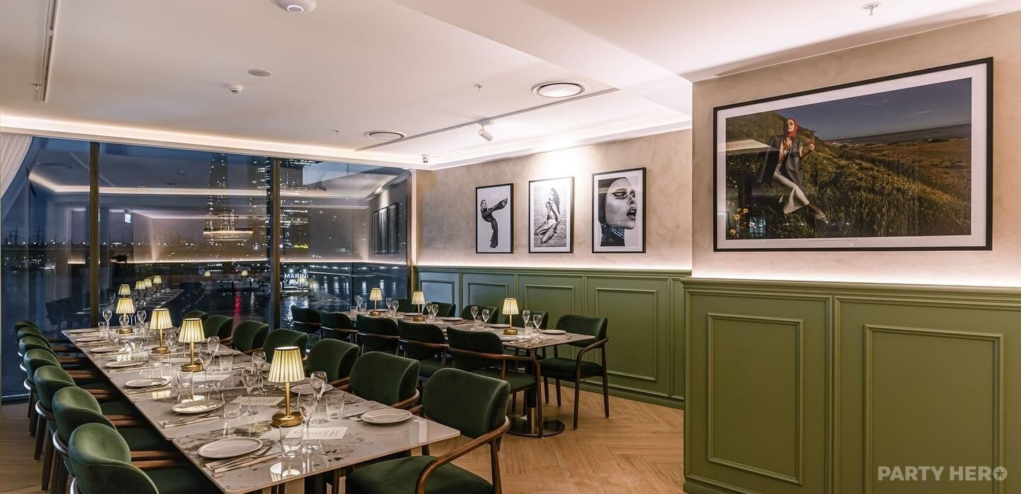 Harbour Room at Vogue Cafe Sydney - party venue hire