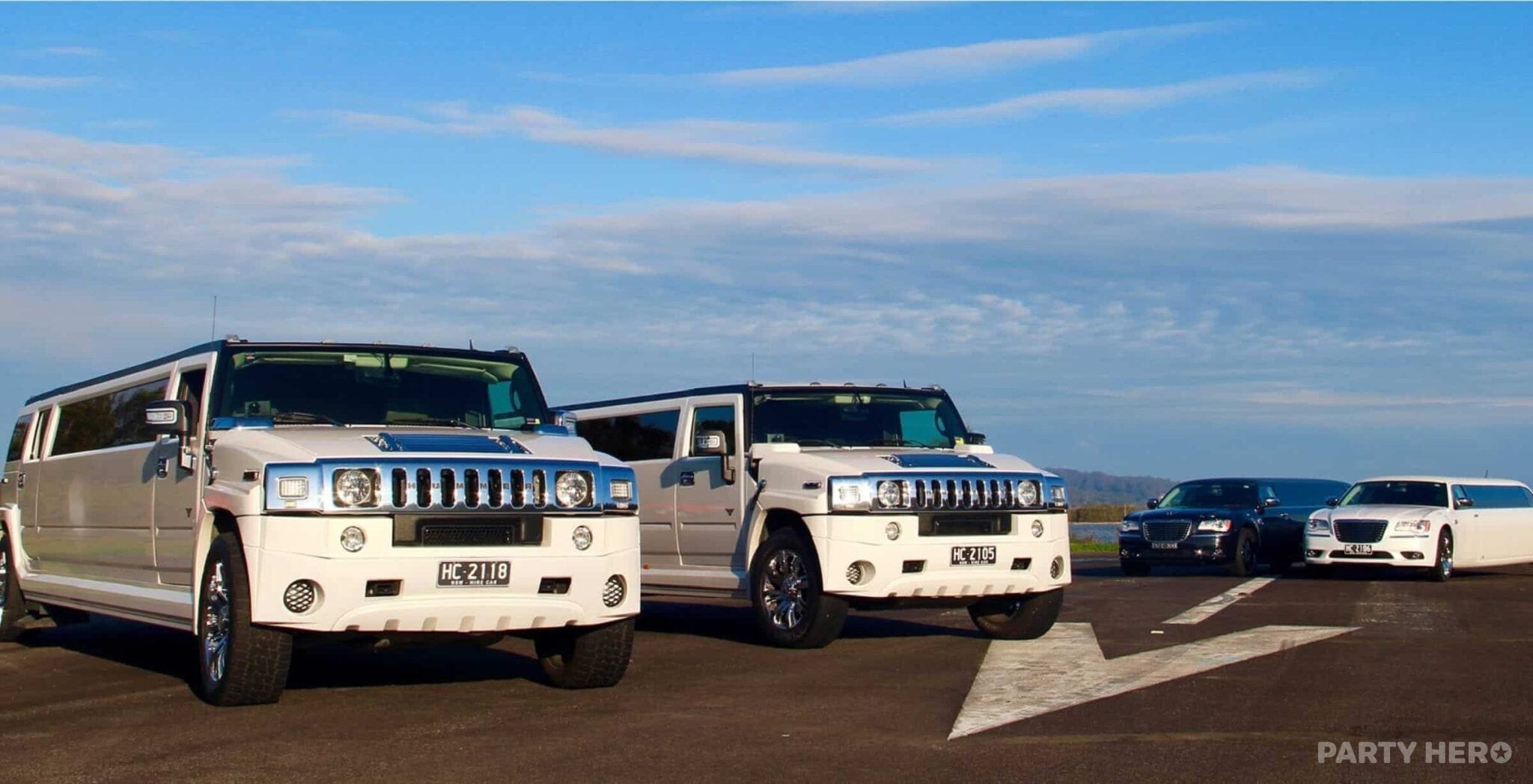 Arrive First Class - limousine hire in the Hunter Valley