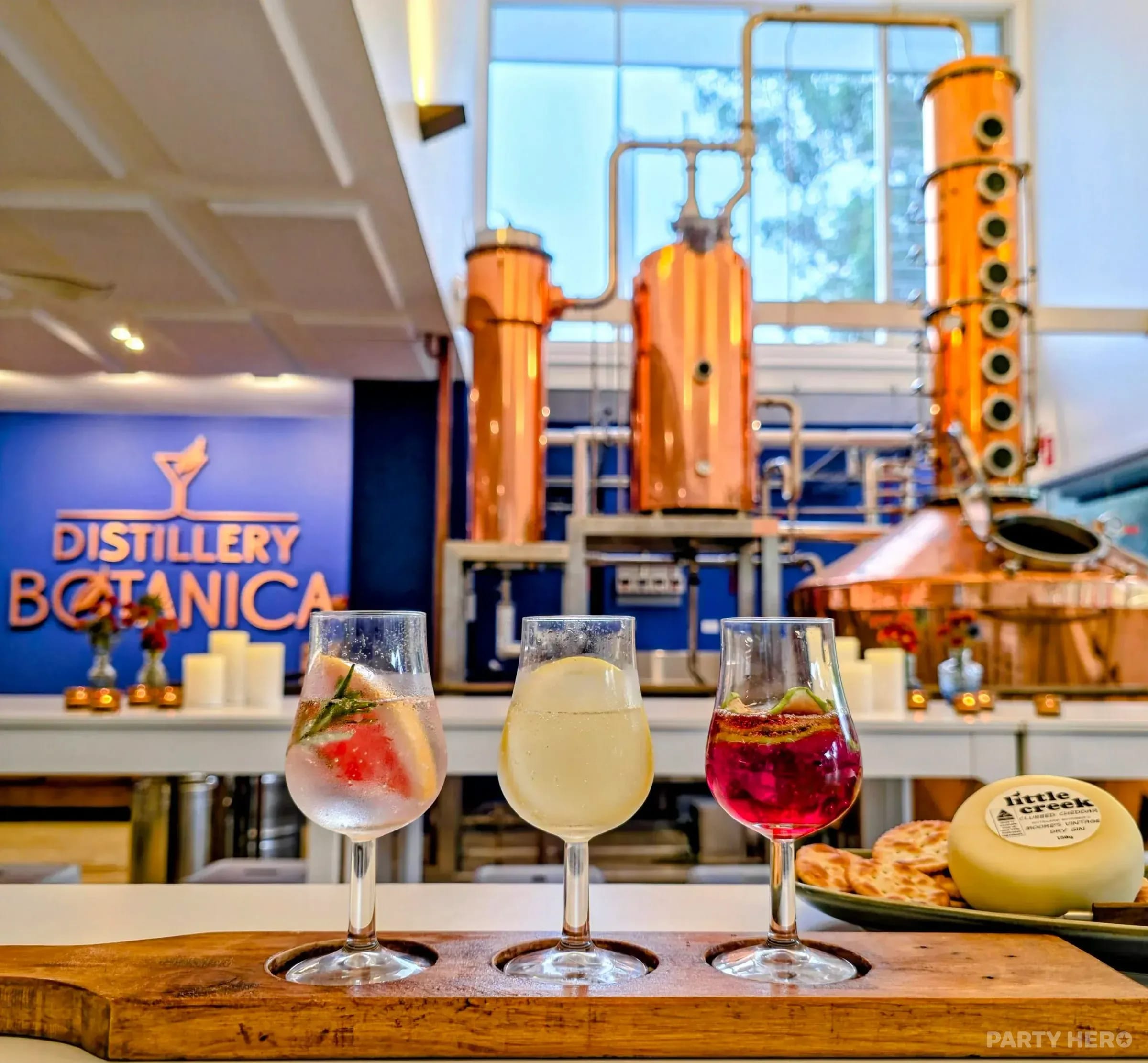 Distillery Botanica - tasting experiences on the Central Coast
