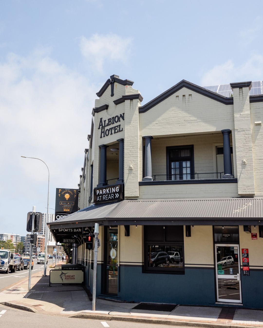 The Albion Hotel - party venue in Newcastle