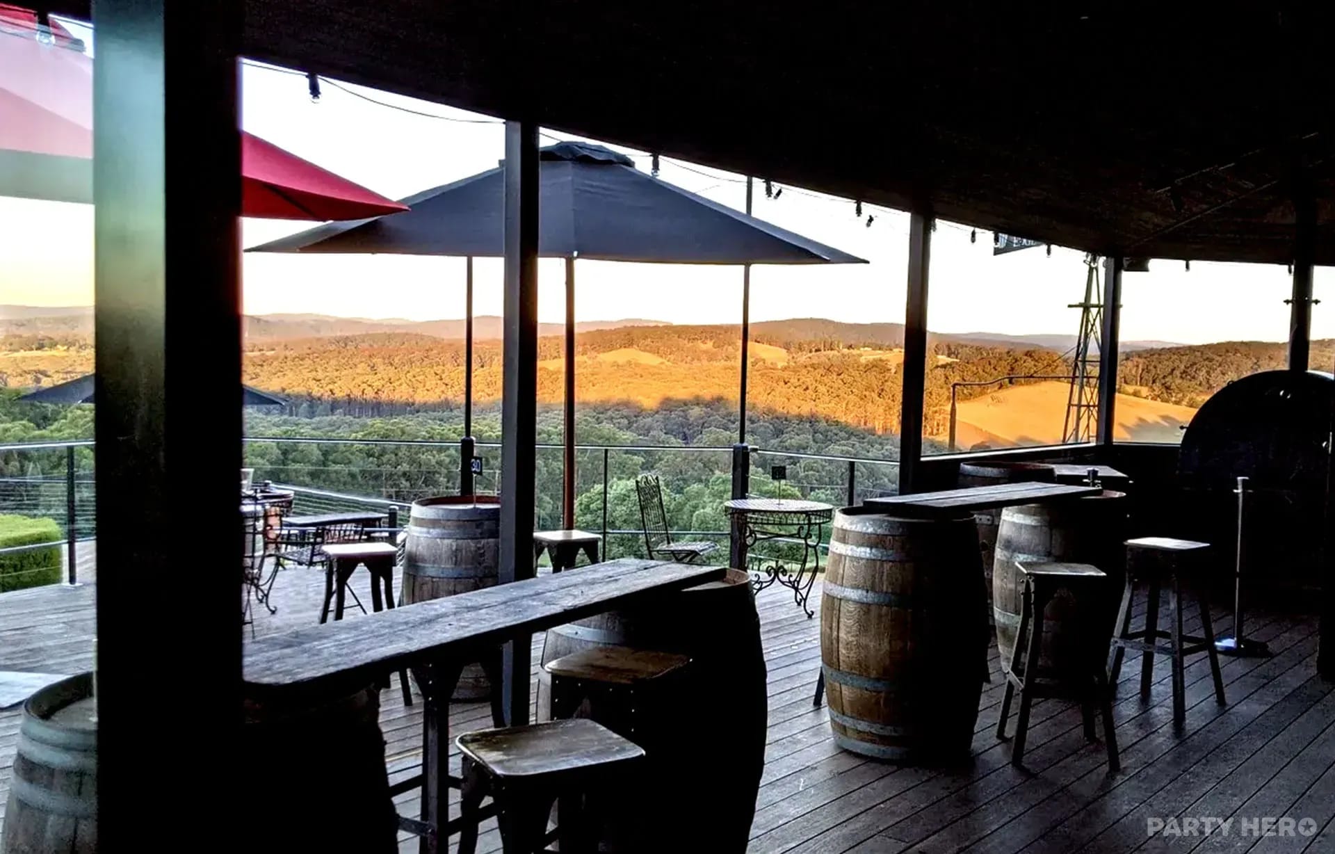 Forest Edge - party venue in the Yarra Valley