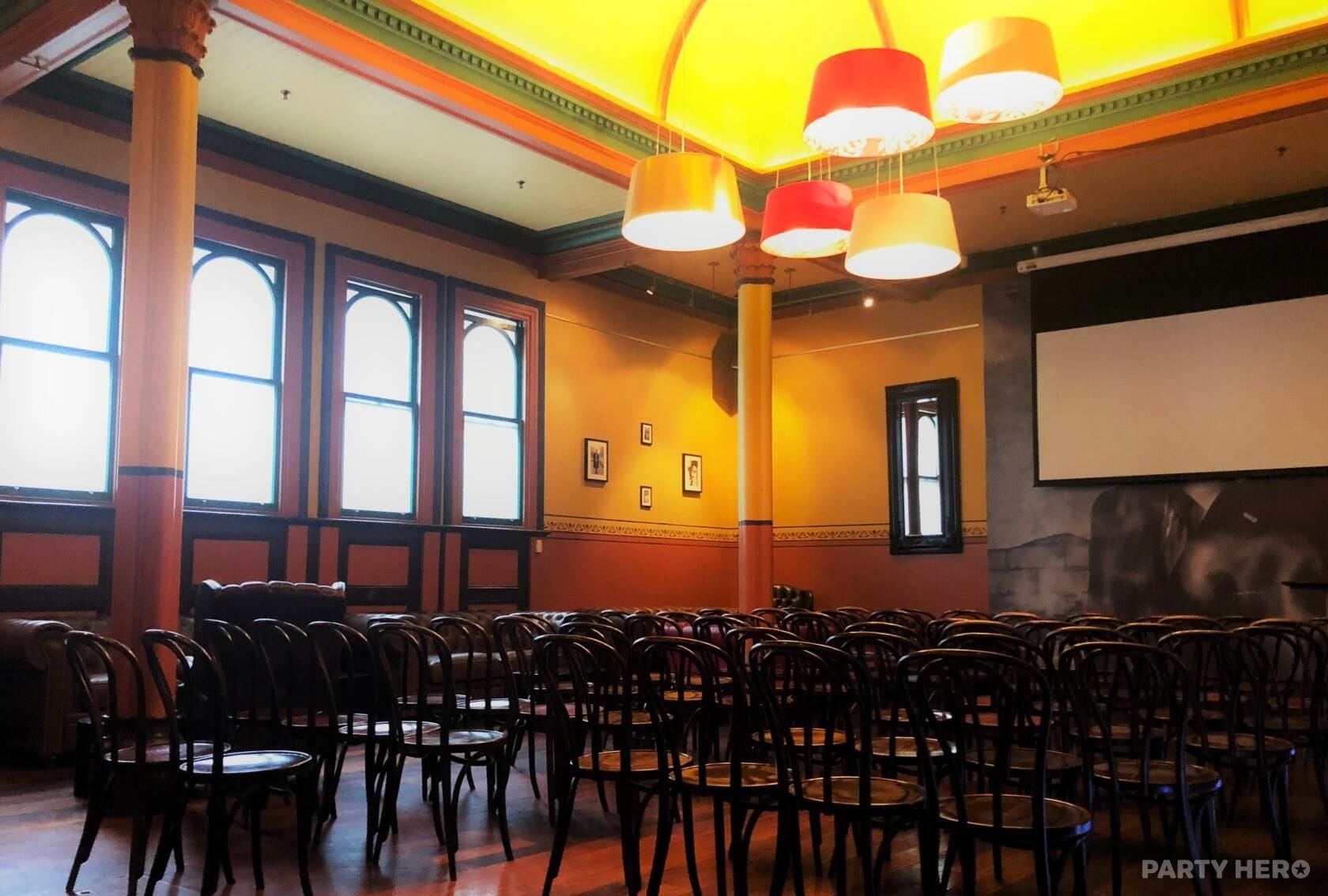 Attic at The ArtHouse Hotel - party venue hire