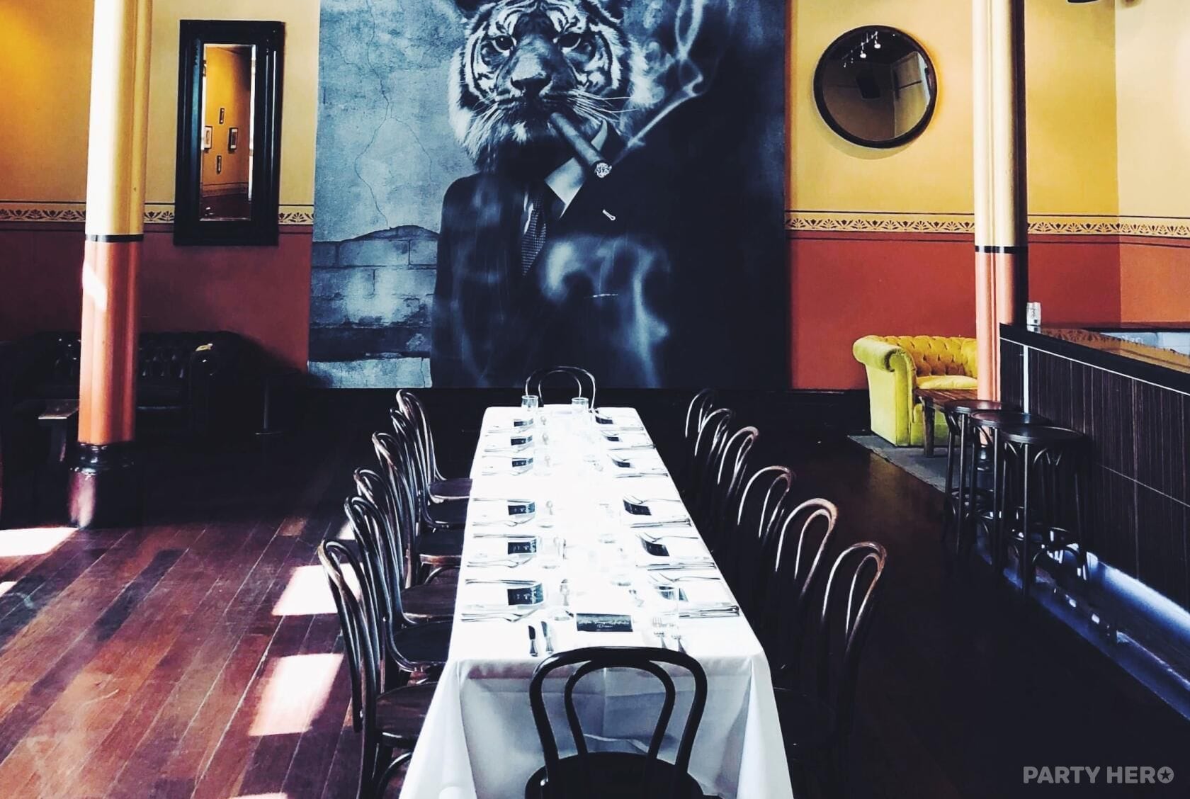 Attic at The ArtHouse Hotel - party venue hire