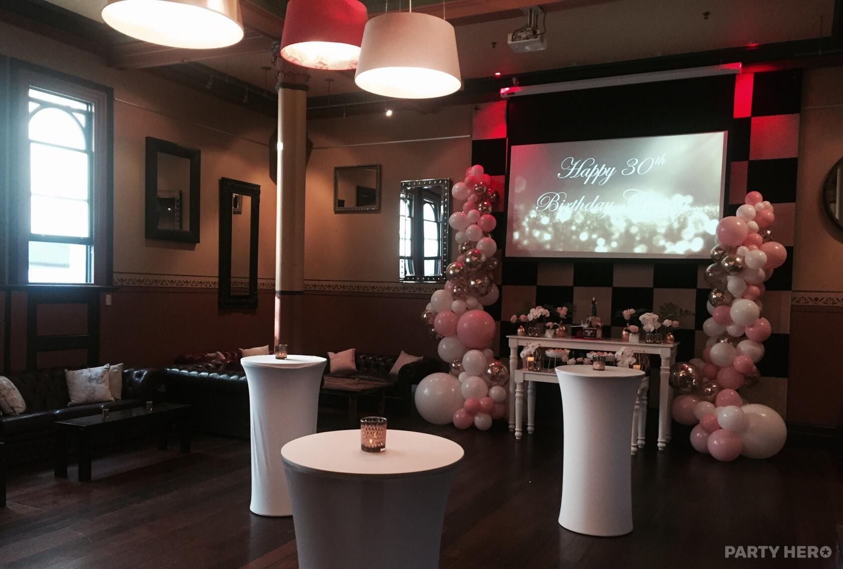 Attic at The ArtHouse Hotel - party venue hire