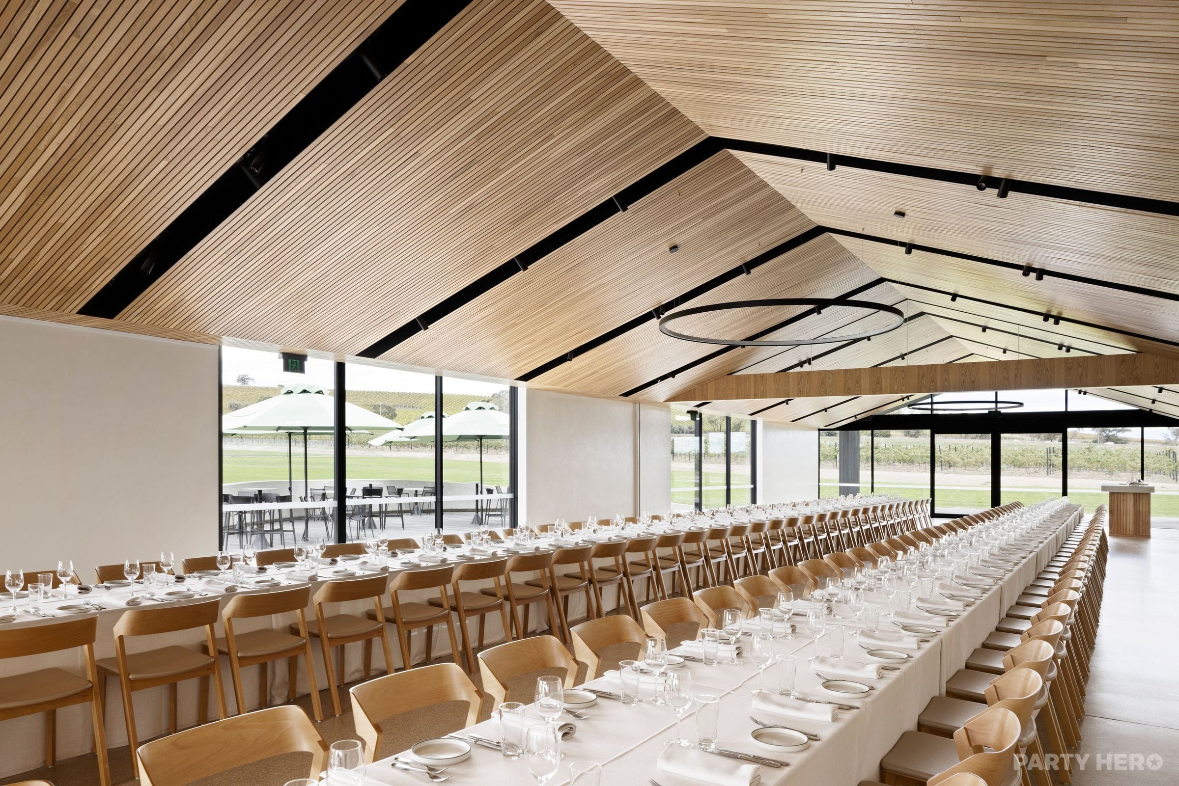 Harriett at Hubert Estate - party venue in the Yarra Valley