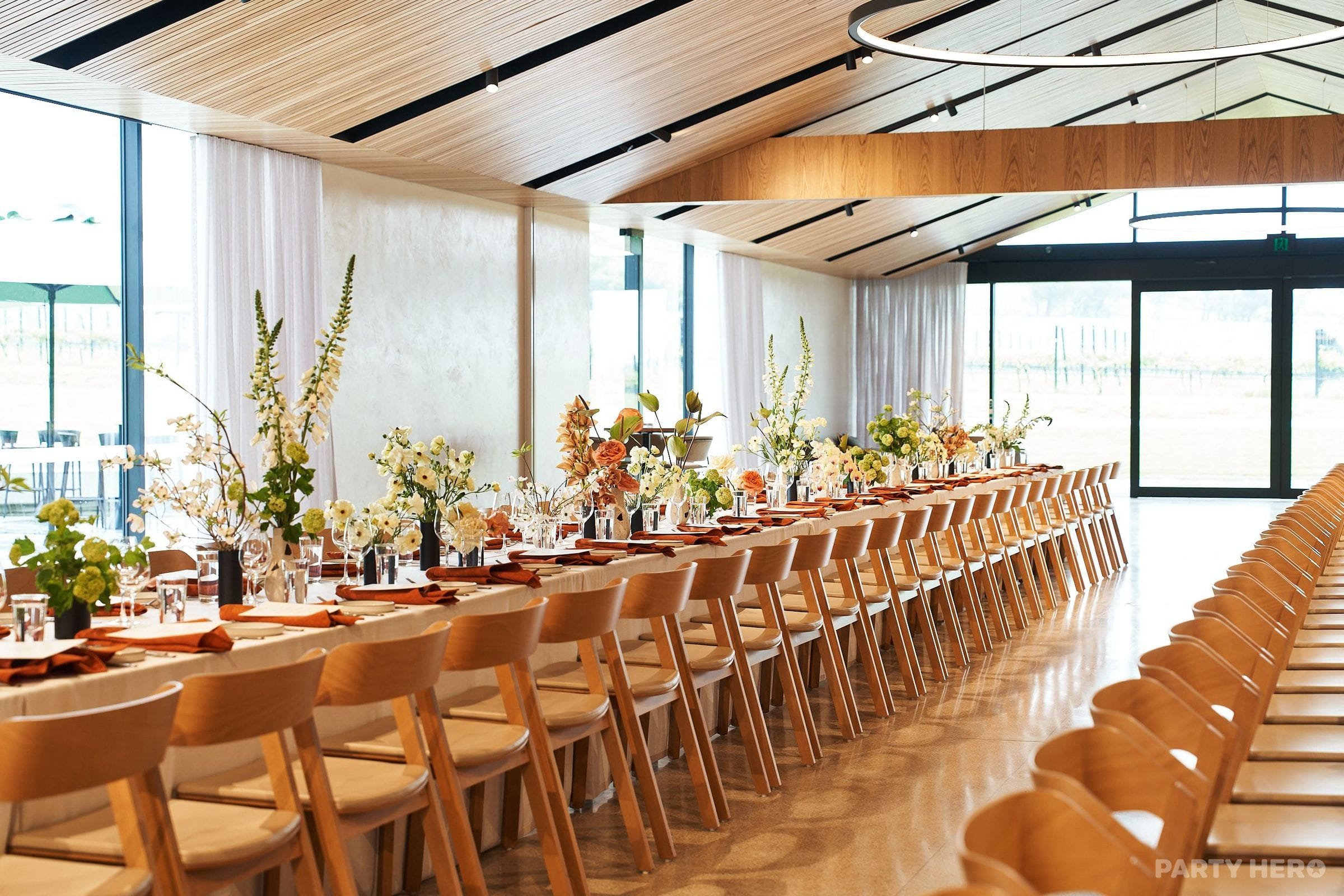 Harriett at Hubert Estate - party venue in the Yarra Valley