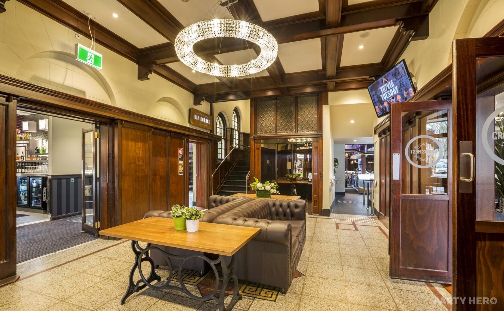 The Ballroom at Crows Nest Hotel - party venue hire