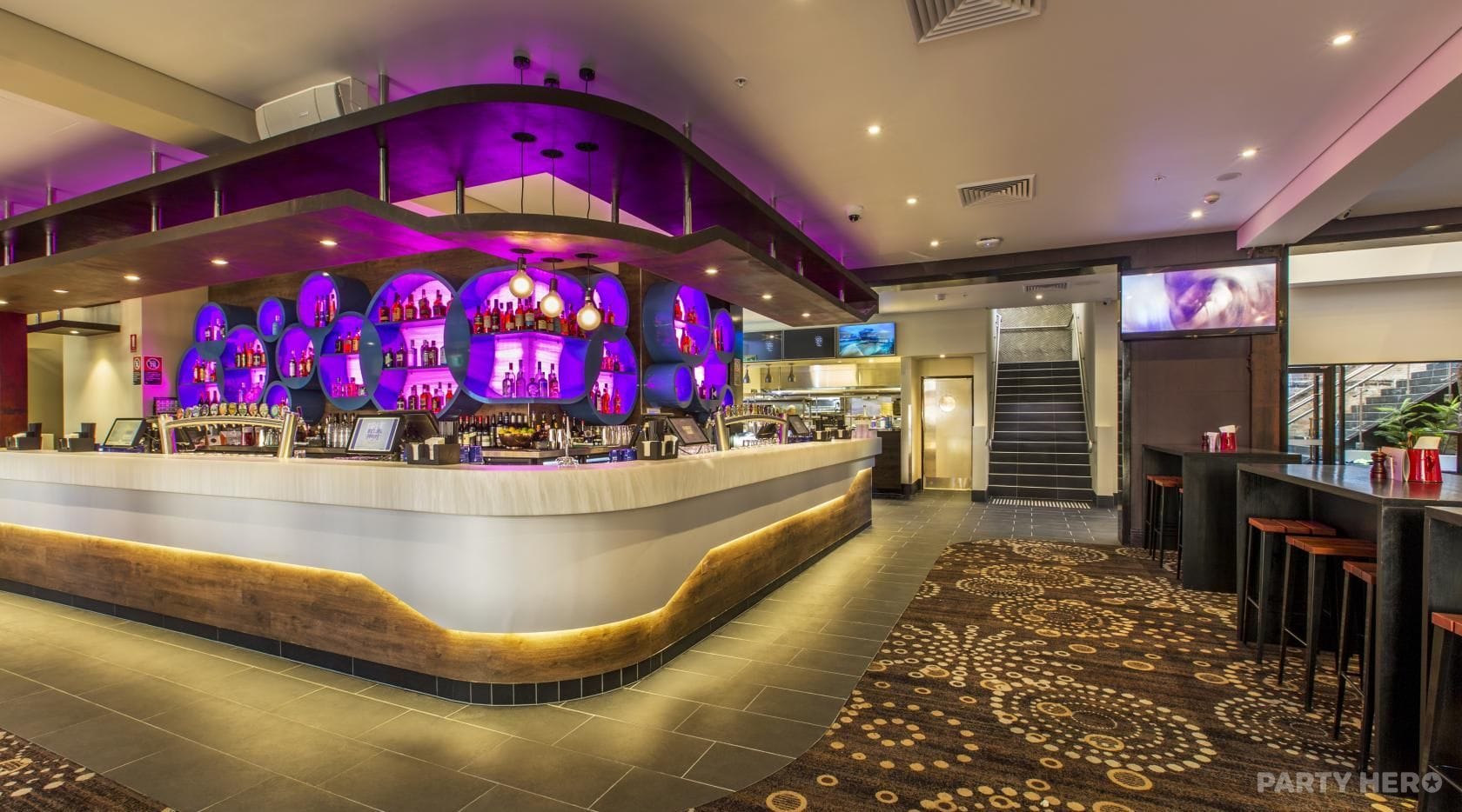 The Ballroom at Crows Nest Hotel - party venue hire