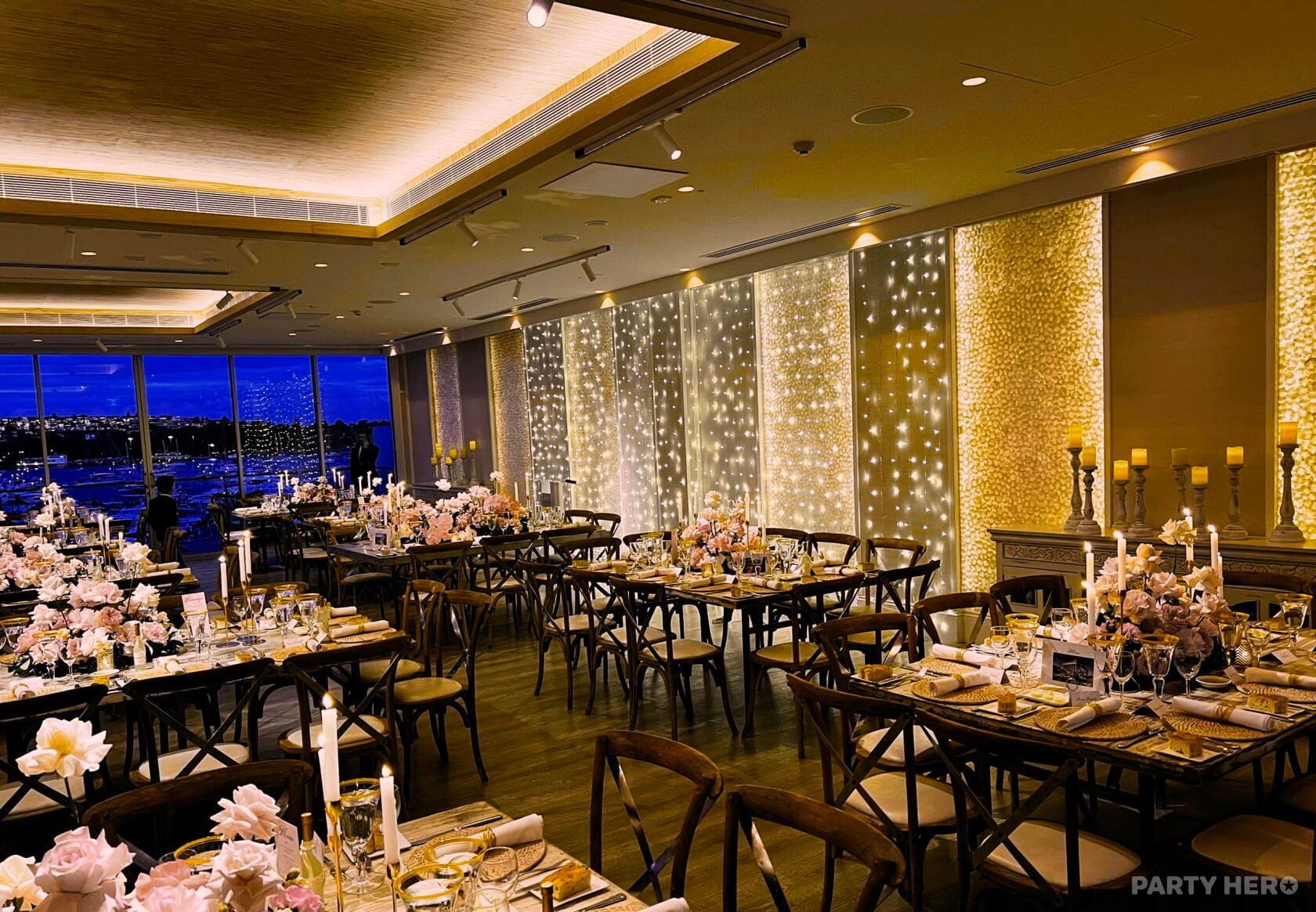 Pacific Room at The Beachouse at Point Piper - party venue hire