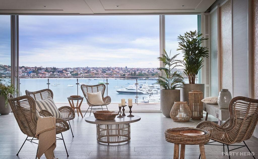 Pacific Room at The Beachouse at Point Piper - party venue hire