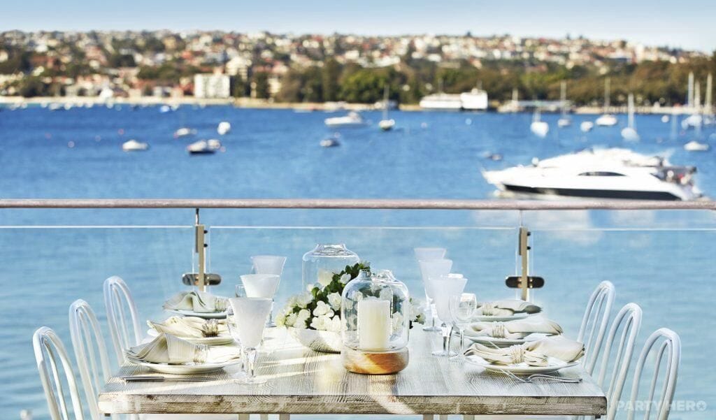Pacific Room at The Beachouse at Point Piper - party venue hire
