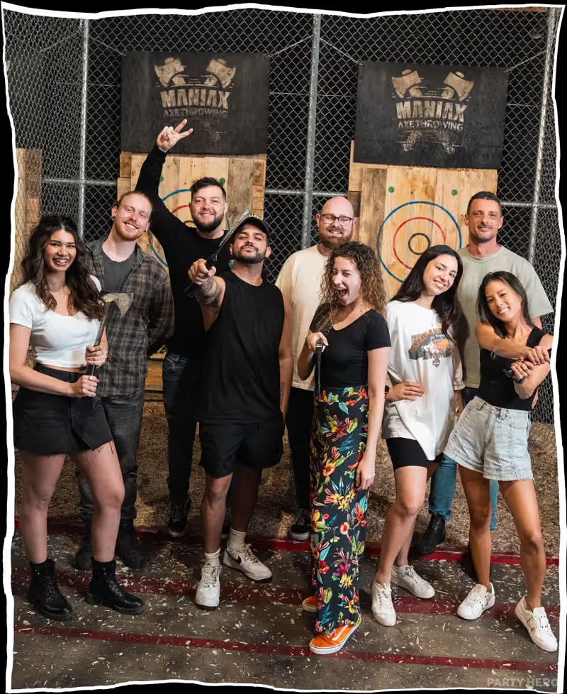 MANIAX Brisbane CBD - axe throwing in Brisbane