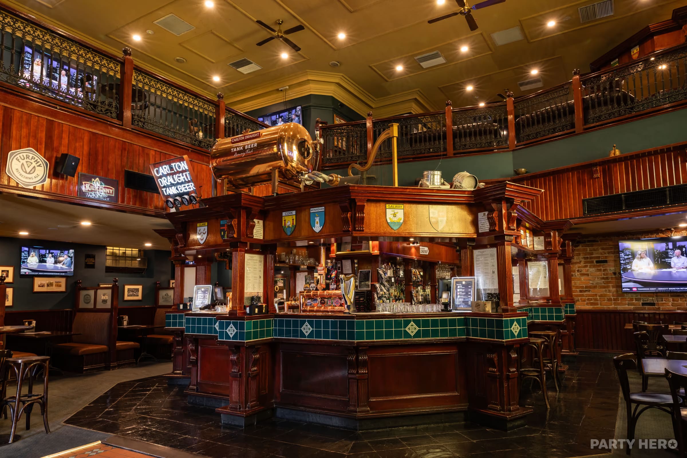 Bridie O'Reilly's - party venue in Melbourne